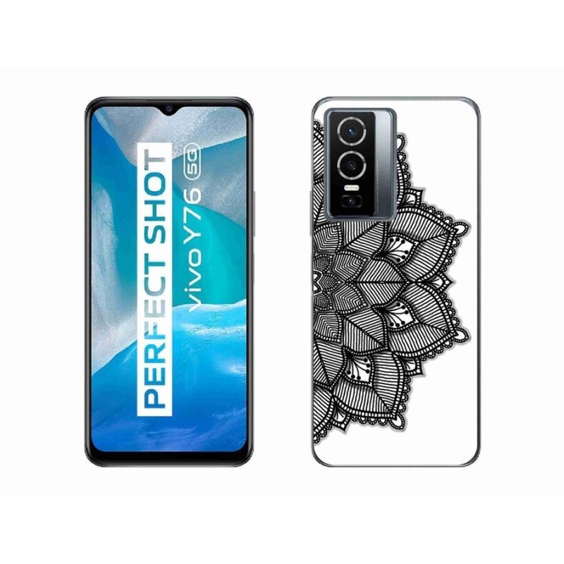 Gél borító mmCase a Vivo Y76 5G készülékhez - mandala