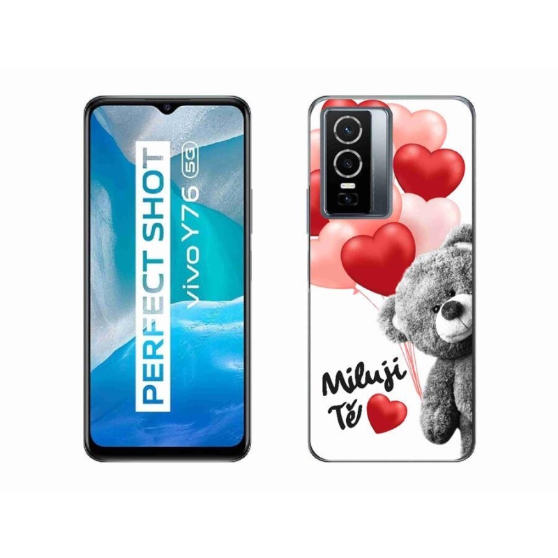 Gél borító mmCase a Vivo Y76 5G-hez - Szeretlek