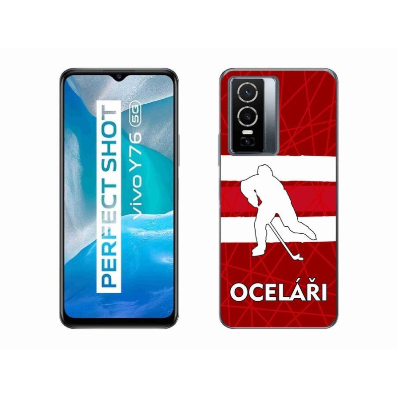 Zselés borítás mmCase a Vivo Y76 5G készülékhez - Acélsárgák