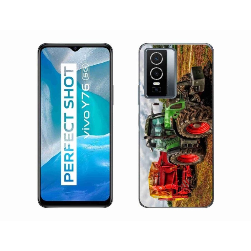 Zselés borítás mmCase a Vivo Y76 5G készülékhez - traktor 4