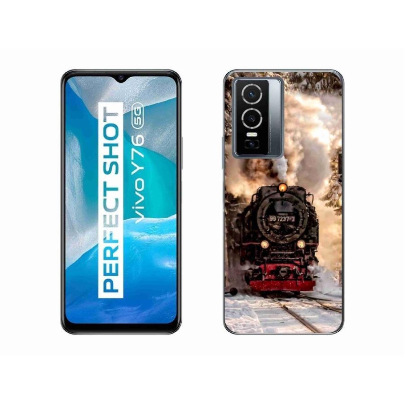 Gél borítás mmCase a Vivo Y76 5G-hez - vonat