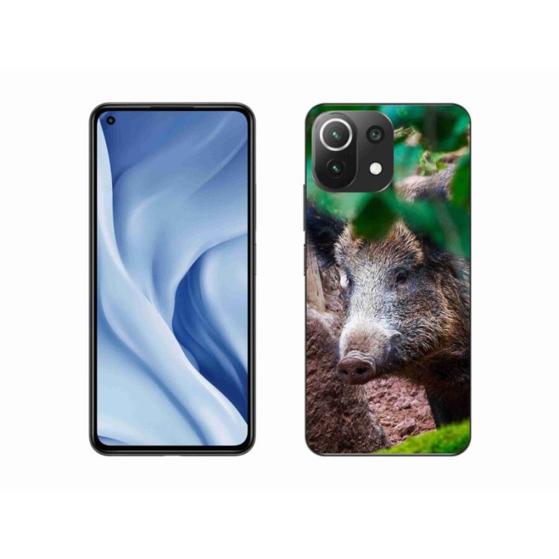 Gélburkolat mmCase a Xiaomi 11 Lite 5G NE számára - vaddisznó