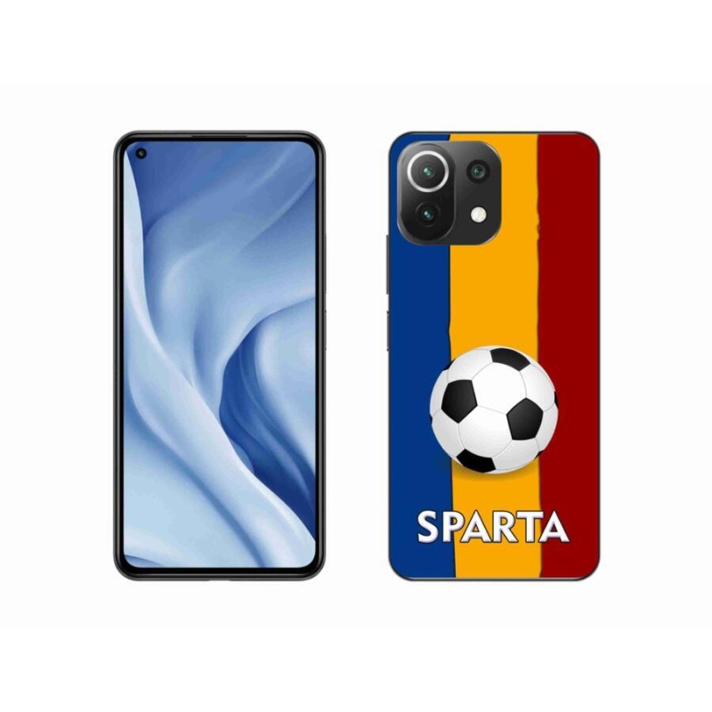 Gélburkolat mmCase a Xiaomi 11 Lite 5G NE számára - futball 1