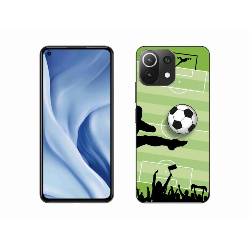 Gélburkolat mmCase a Xiaomi 11 Lite 5G NE számára - futball 3