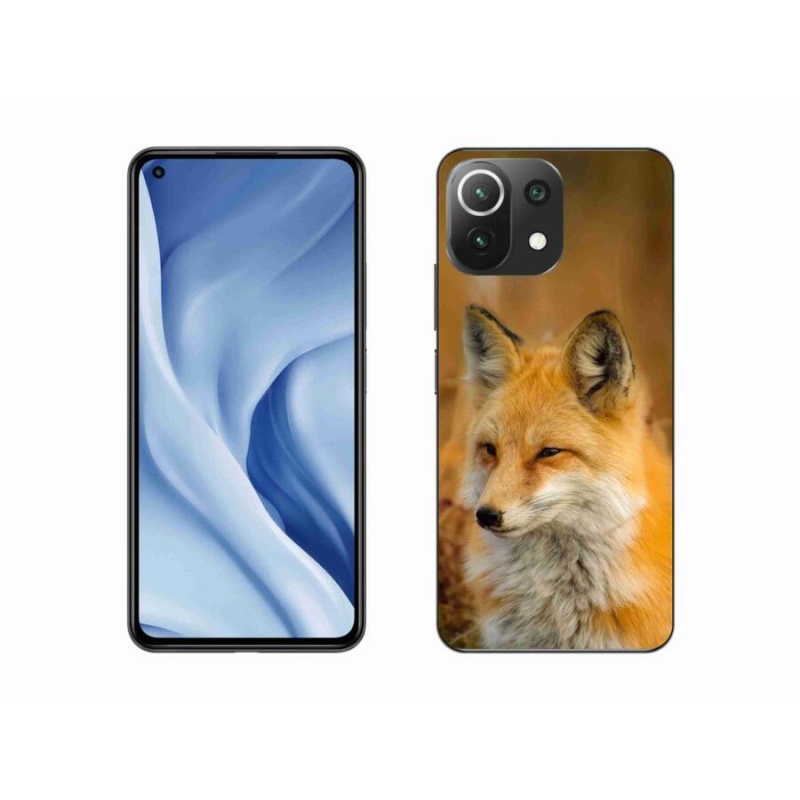 Gél borítás mmCase a Xiaomi 11 Lite 5G NE számára - róka