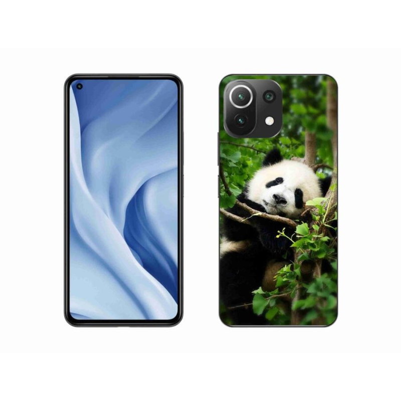 Gél borítás mmCase a Xiaomi 11 Lite 5G NE számára - panda