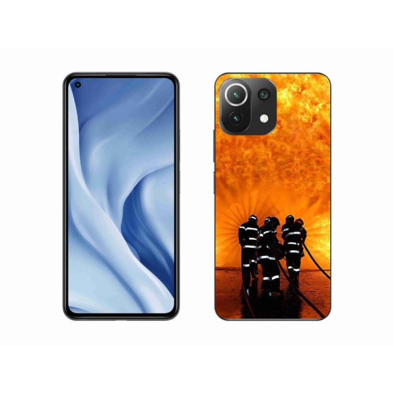 Gélburkolat mmCase a Xiaomi 11 Lite 5G NE - tűz