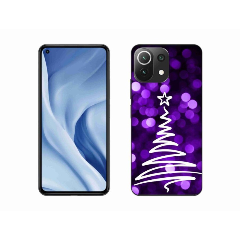 Gél borítás mmCase a Xiaomi 11 Lite 5G NE számára - fa