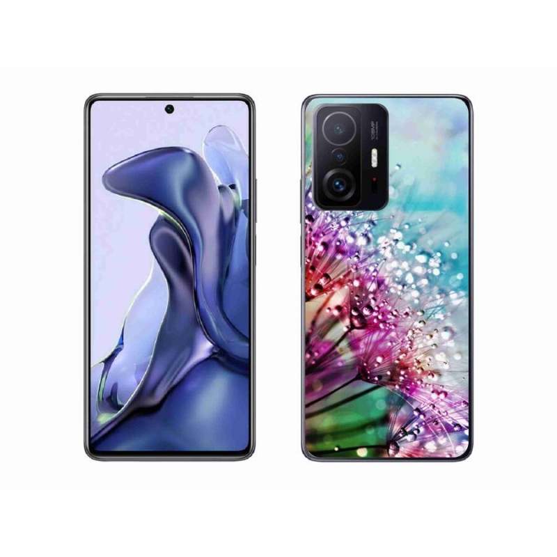Gél borító mmCase a Xiaomi 11T-hez - színes virágok