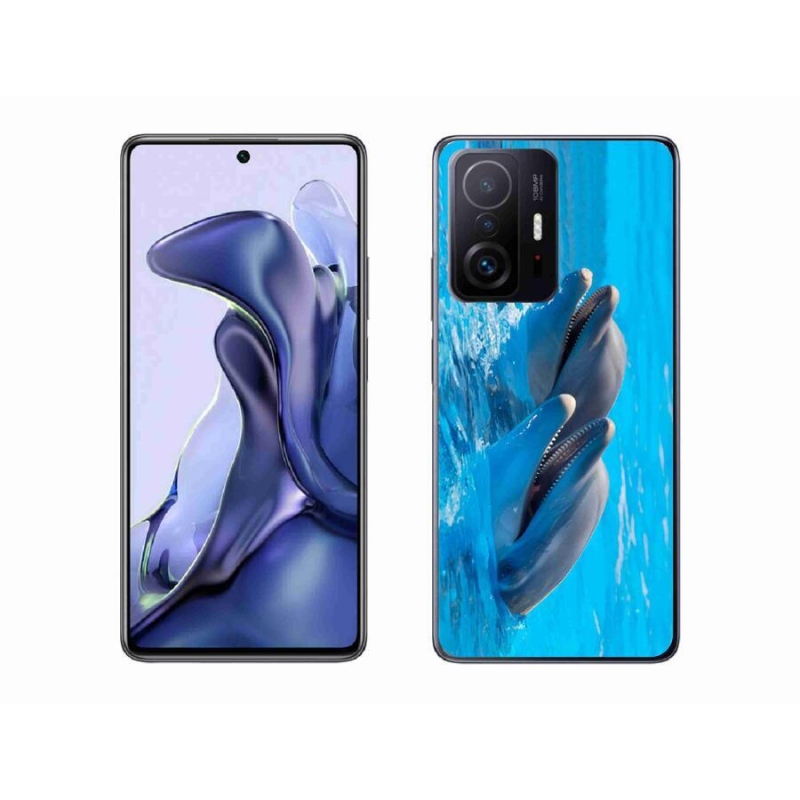 Gél borítás mmCase a Xiaomi 11T-hez - delfinek