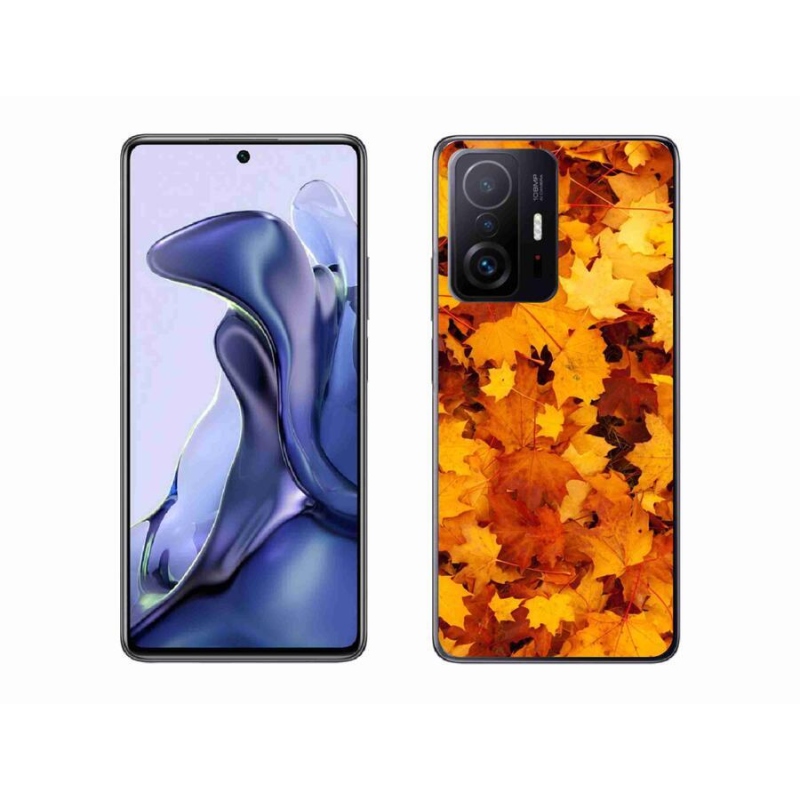 Gél borítás mmCase a Xiaomi 11T-hez - juharlevelek