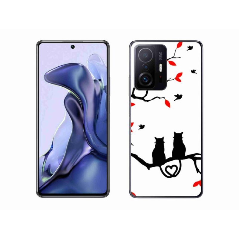 Gél borító mmCase a Xiaomi 11T-hez - macska szeretet