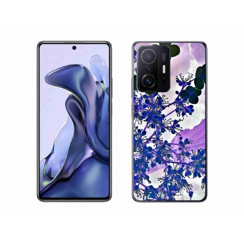Gél borító mmCase a Xiaomi 11T-hez - hortenzia virág