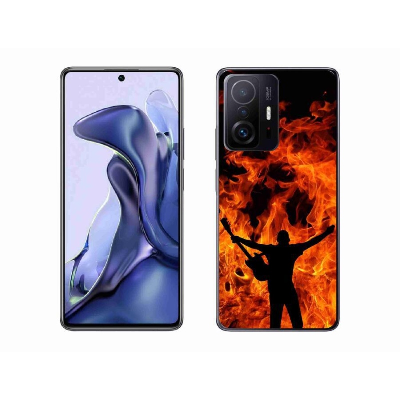 Gélburkolat mmCase a Xiaomi 11T számára - zenész és tűz