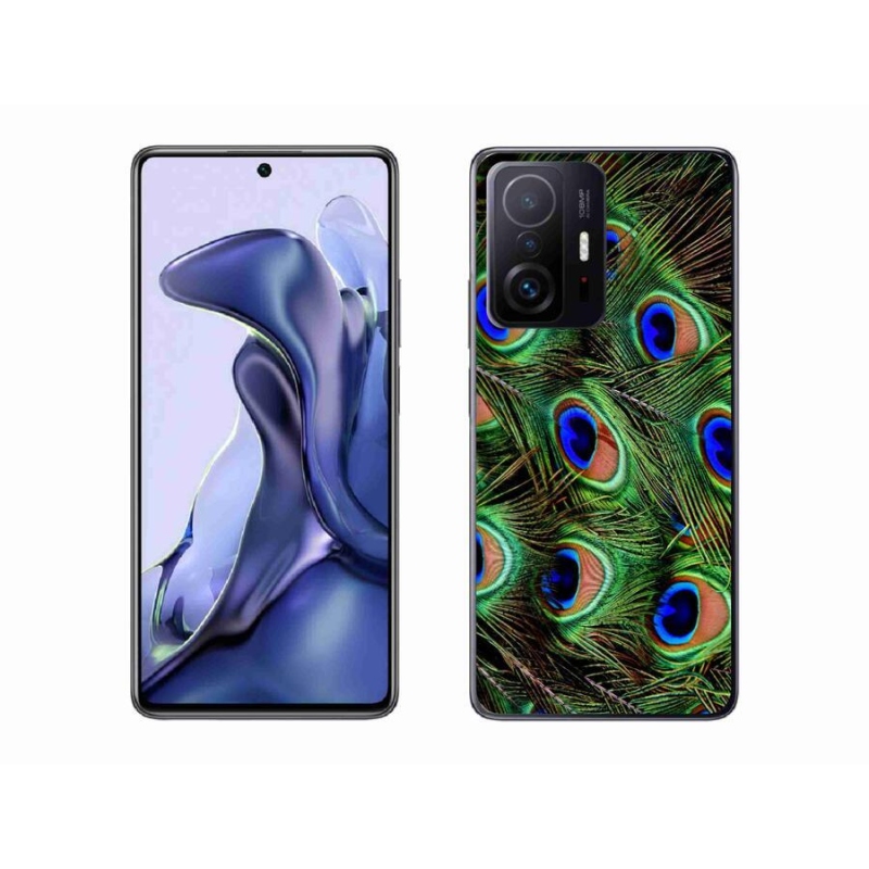 Gél borítás mmCase a Xiaomi 11T-hez - pávatoll