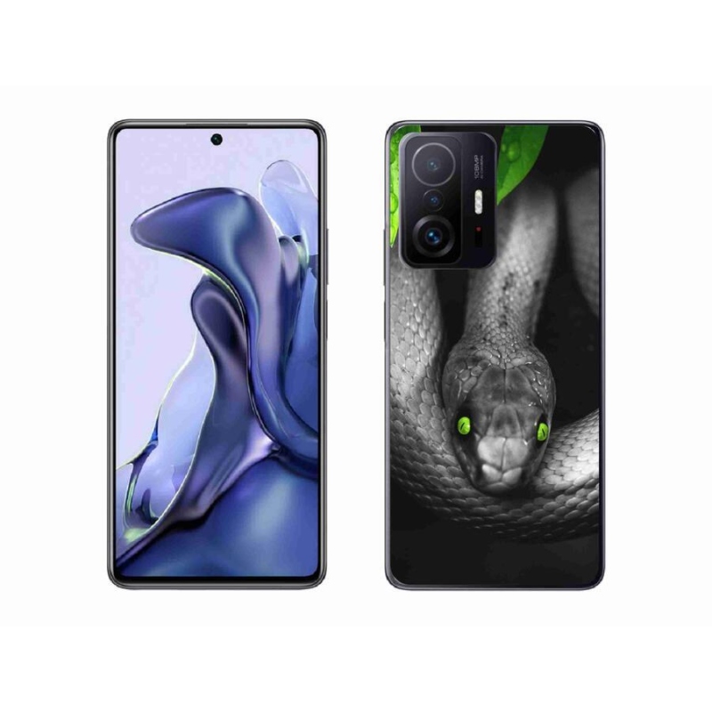 Gél borítás mmCase a Xiaomi 11T Pro számára - kígyó