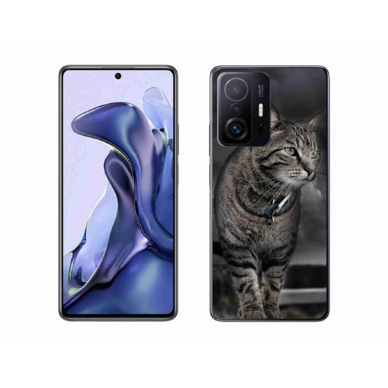 Gél borítás mmCase a Xiaomi 11T Pro számára - macska