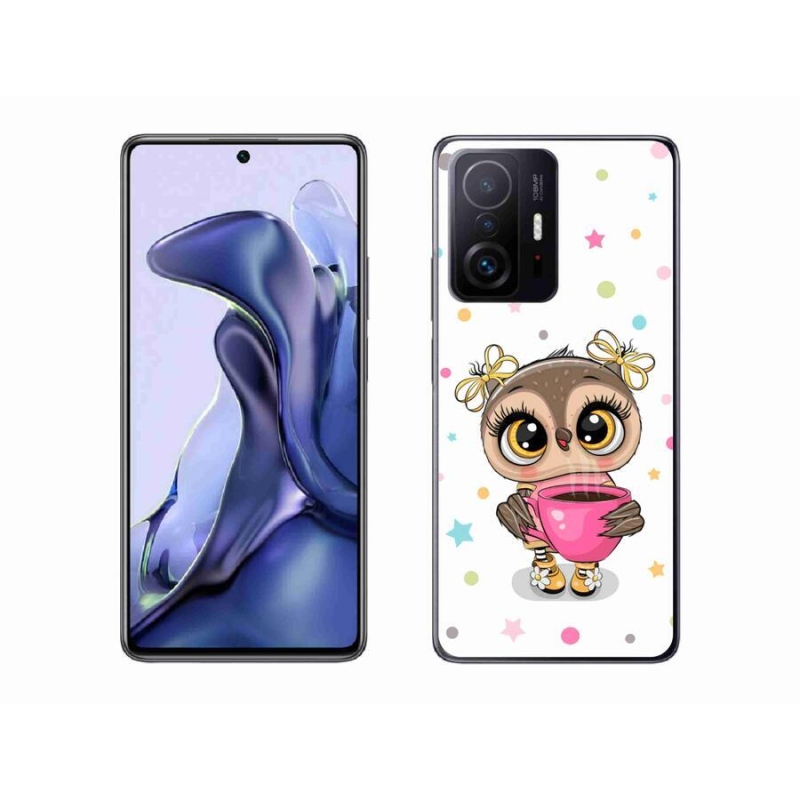 Gél borítás mmCase a Xiaomi 11T Pro számára - rajzfilm bagoly