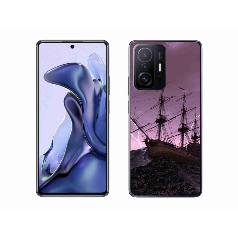 Gél borítás mmCase a Xiaomi 11T Pro számára - hajó a viharban