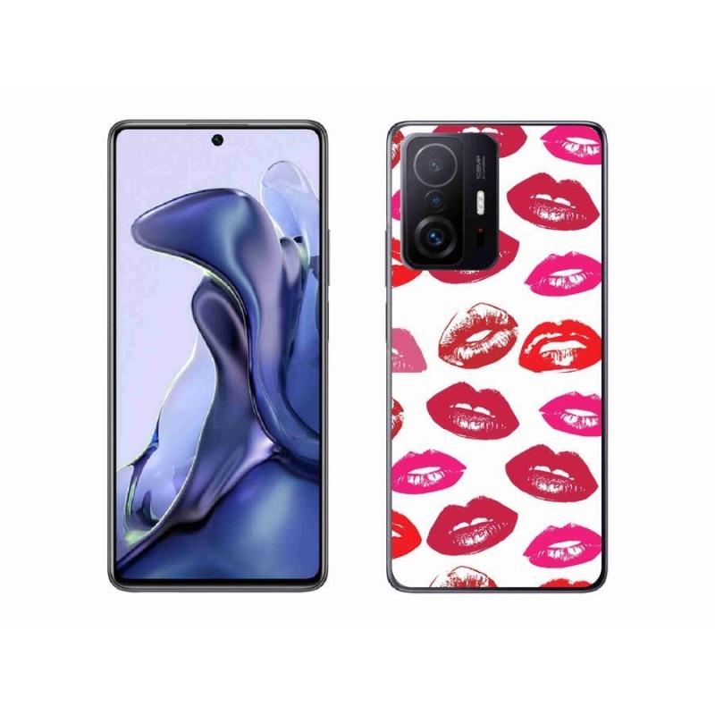 Gél borítás mmCase a Xiaomi 11T Pro számára - ajkak