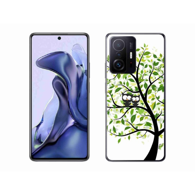 Gél borítás mmCase a Xiaomi 11T Pro számára - baglyok a fán