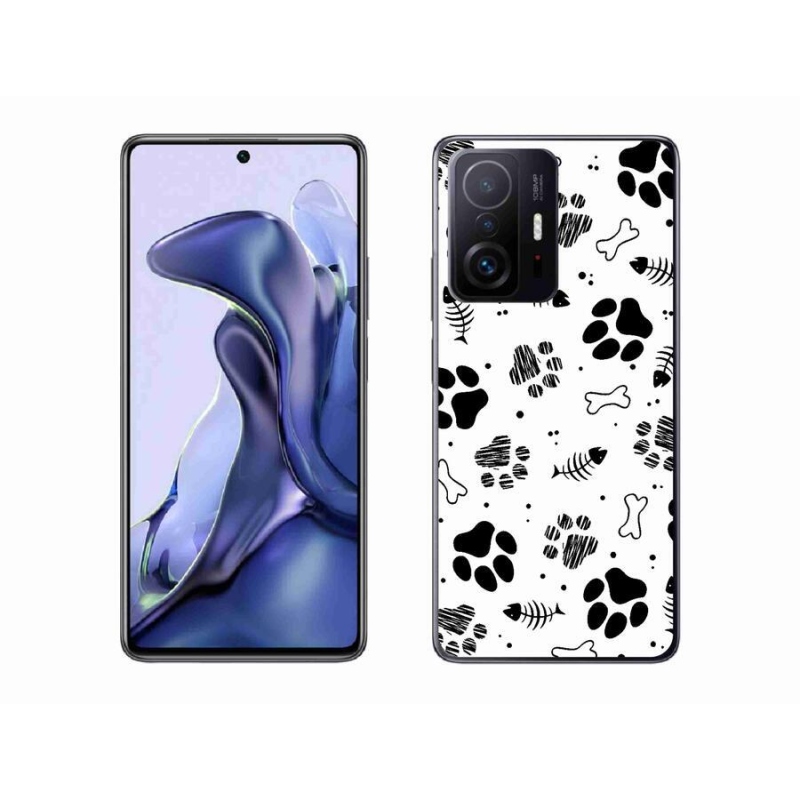 Gél borítás mmCase a Xiaomi 11T-hez - kutyamancsok 1