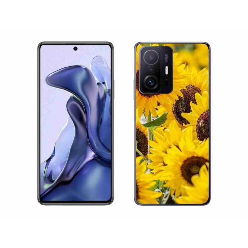 Gél borítás mmCase a Xiaomi 11T-hez - Napraforgó