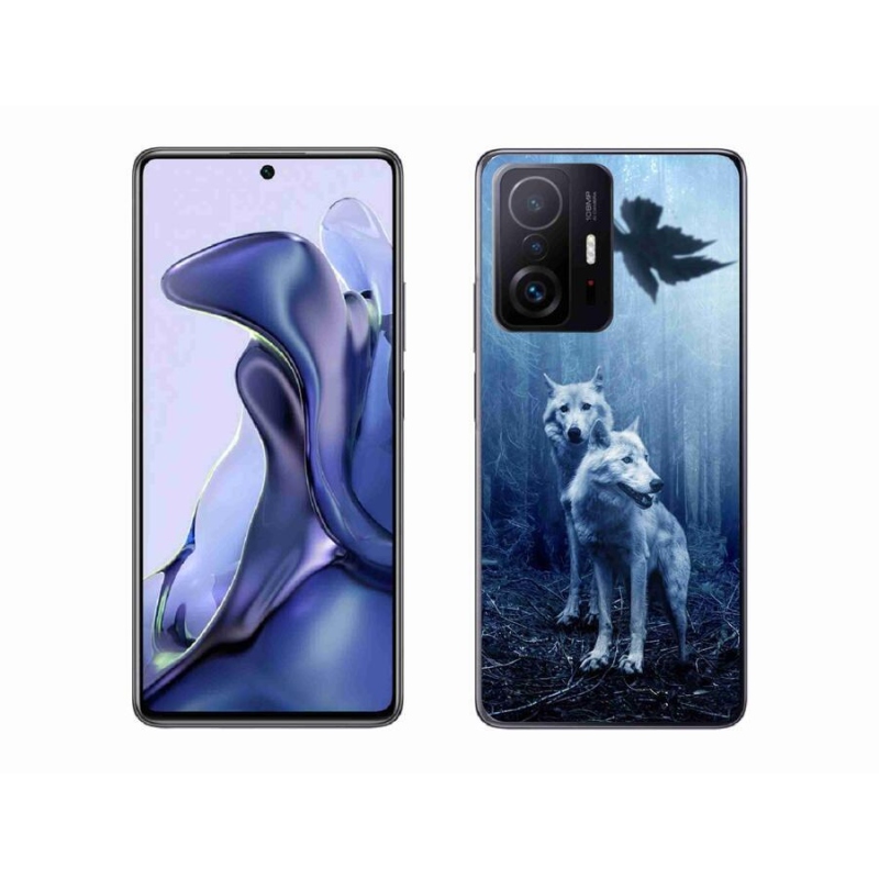 Gél borítás mmCase a Xiaomi 11T-hez - farkasok az erdőben