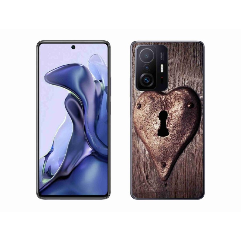 Gél borító mmCase a Xiaomi 11T-hez - szív alakú zár