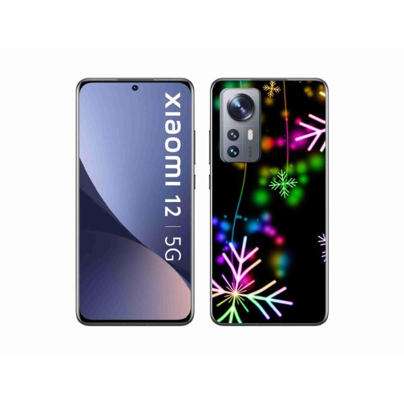 Gél borítás mmCase a Xiaomi 12 - színes pelyhekhez