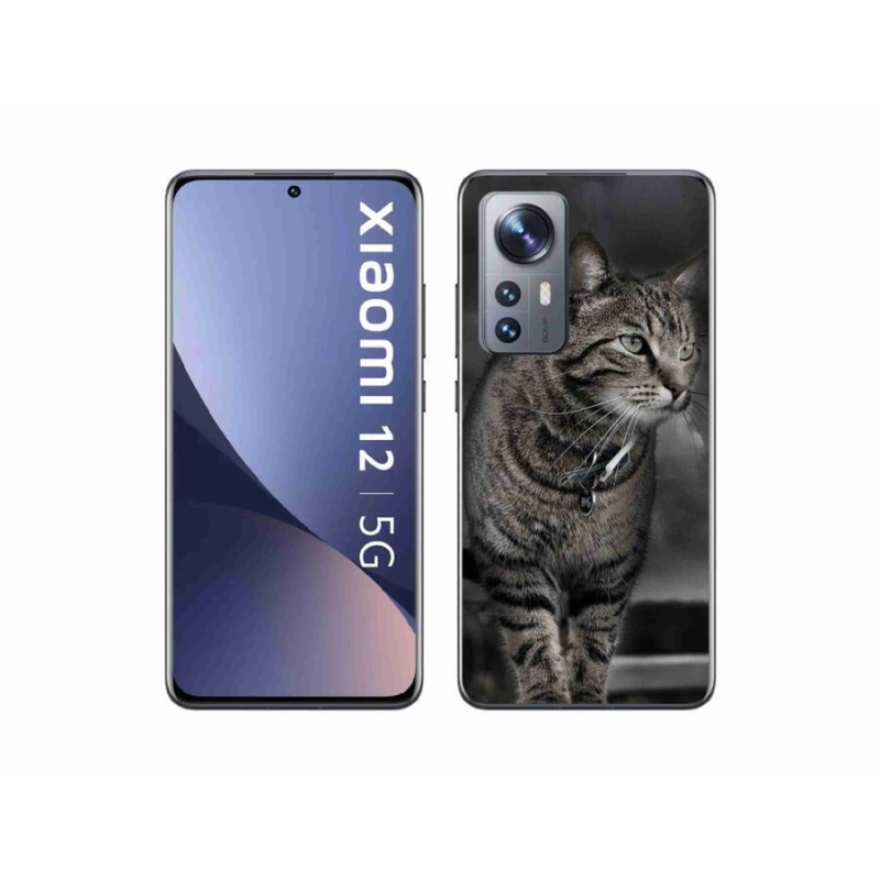 Gél borítás mmCase a Xiaomi 12 - macska számára
