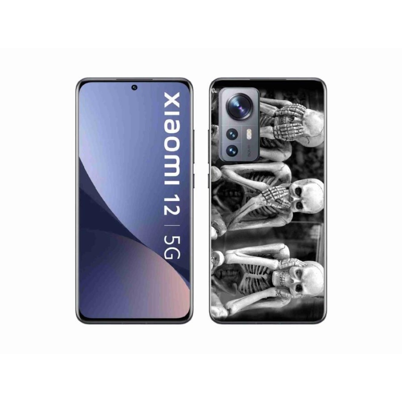 Gél borító mmCase a Xiaomi 12 - csontvázakhoz
