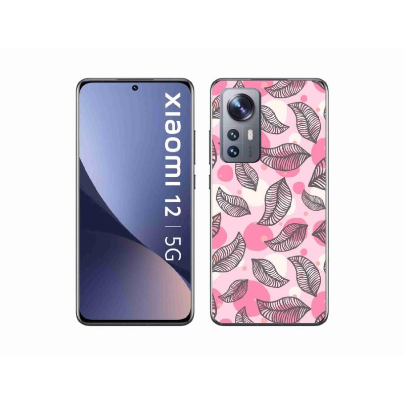 Gél borító mmCase a Xiaomi 12 - rajzfilm hulló levelek