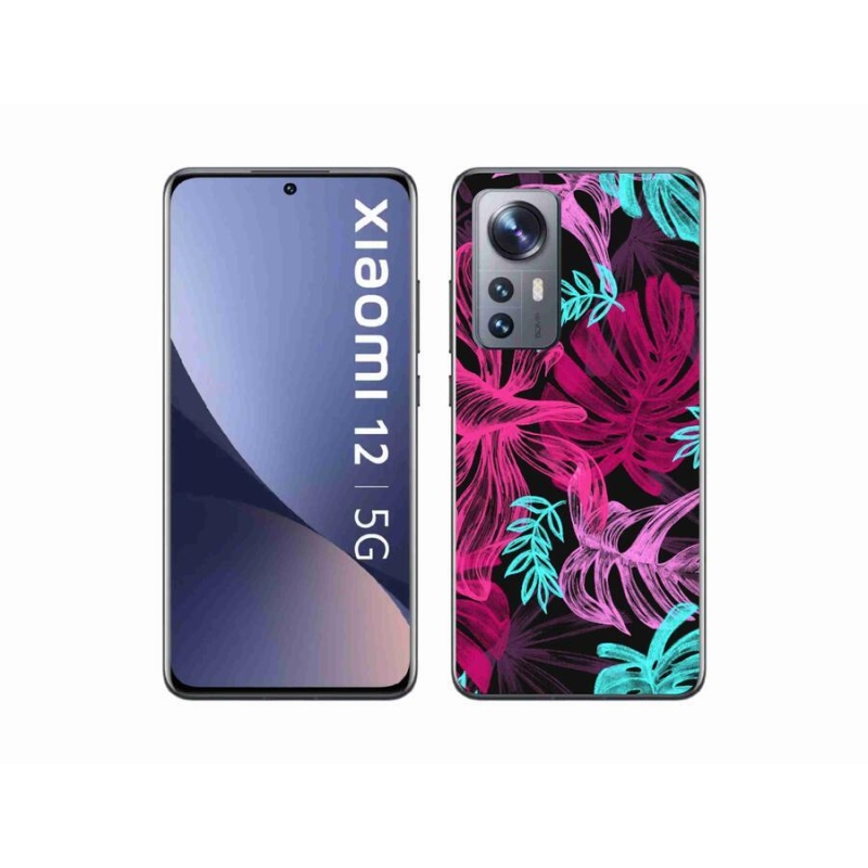 Gél borító mmCase a Xiaomi 12 - virágok 1