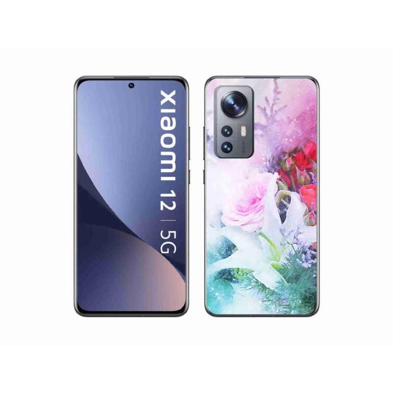 Gél borítás mmCase a Xiaomi 12 - virágok 4