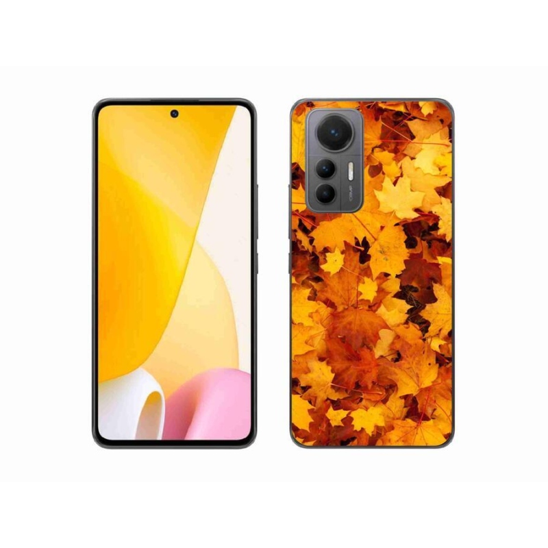 Gél borítás mmCase a Xiaomi 12 Lite-hoz - juharlevelek