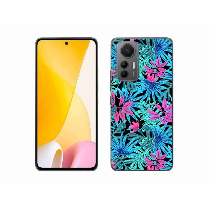 Gél borítás mmCase a Xiaomi 12 Lite számára - virágok 3