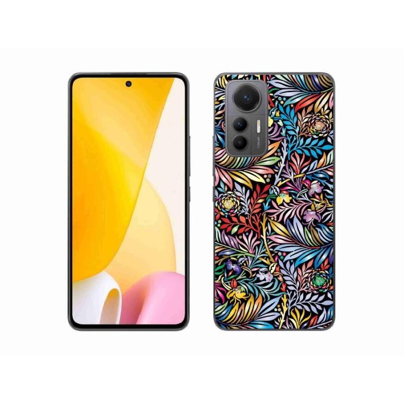 Gél borítás mmCase a Xiaomi 12 Lite számára - virágok 5