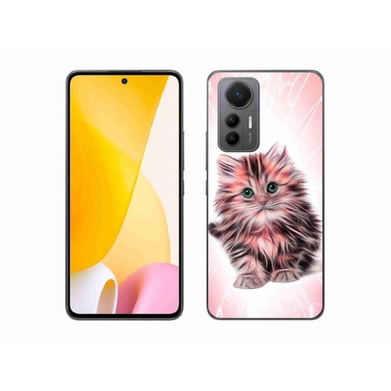 Gél borítás mmCase a Xiaomi 12 Lite számára - aranyos cica