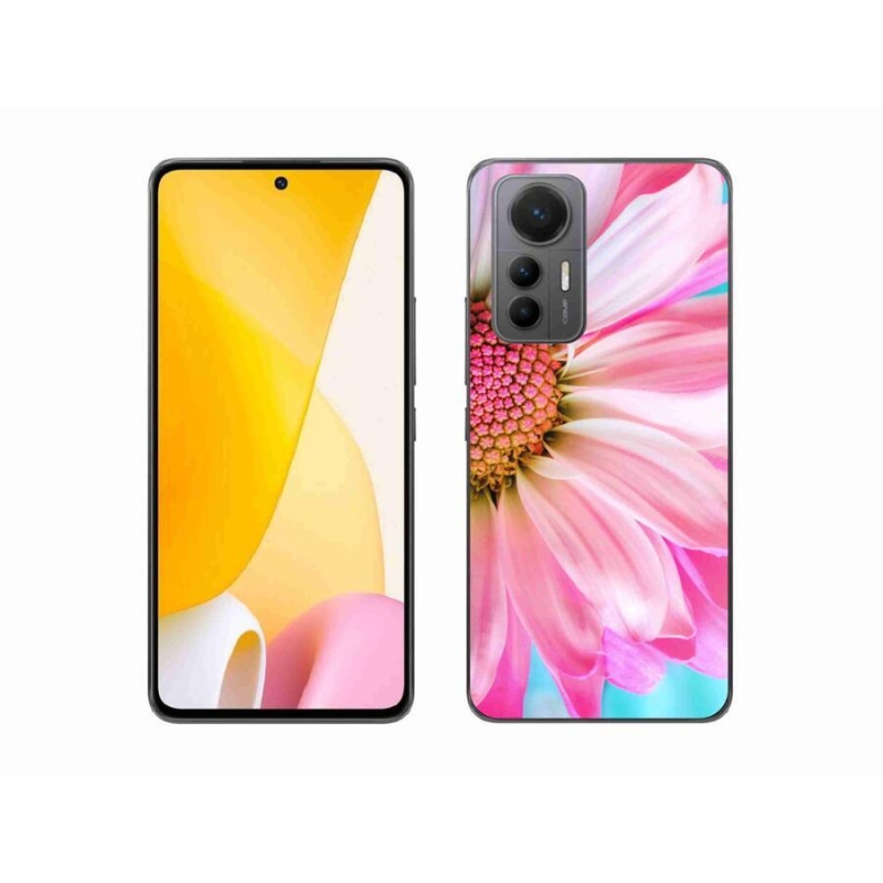 Gél borítás mmCase a Xiaomi 12 Lite-hoz - rózsaszín virág