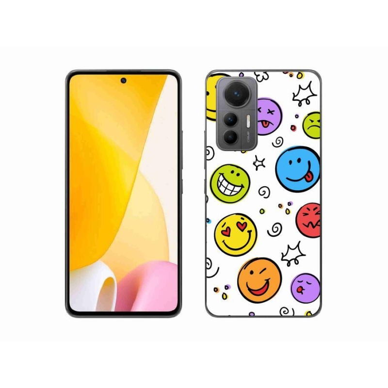 Gél borítás mmCase a Xiaomi 12 Lite-hoz - smiley-k