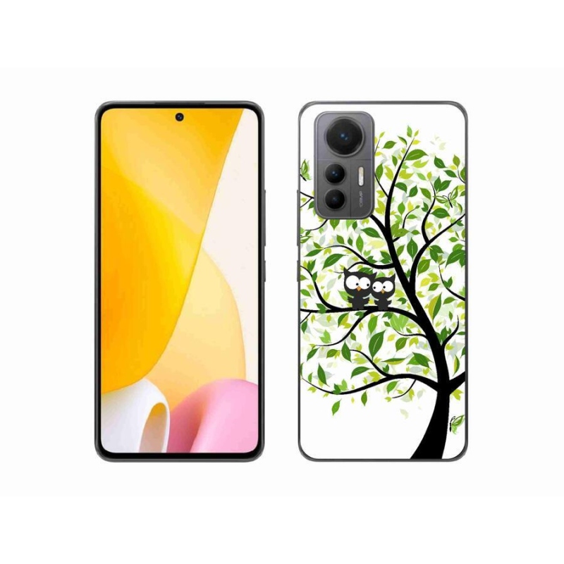 Gél borítás mmCase a Xiaomi 12 Lite számára - baglyok a fán