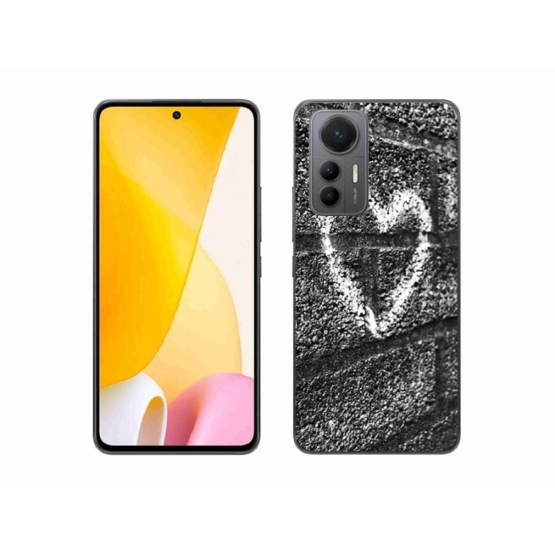 Gél borítás mmCase a Xiaomi 12 Lite-hoz - szív a falon