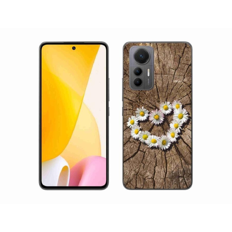 Gél borítás mmCase a Xiaomi 12 Lite számára - százszorszépek szíve