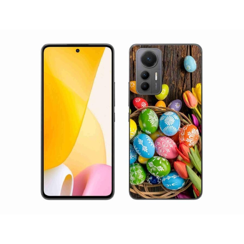 Gél borítás mmCase a Xiaomi 12 Lite számára - Húsvéti tojások