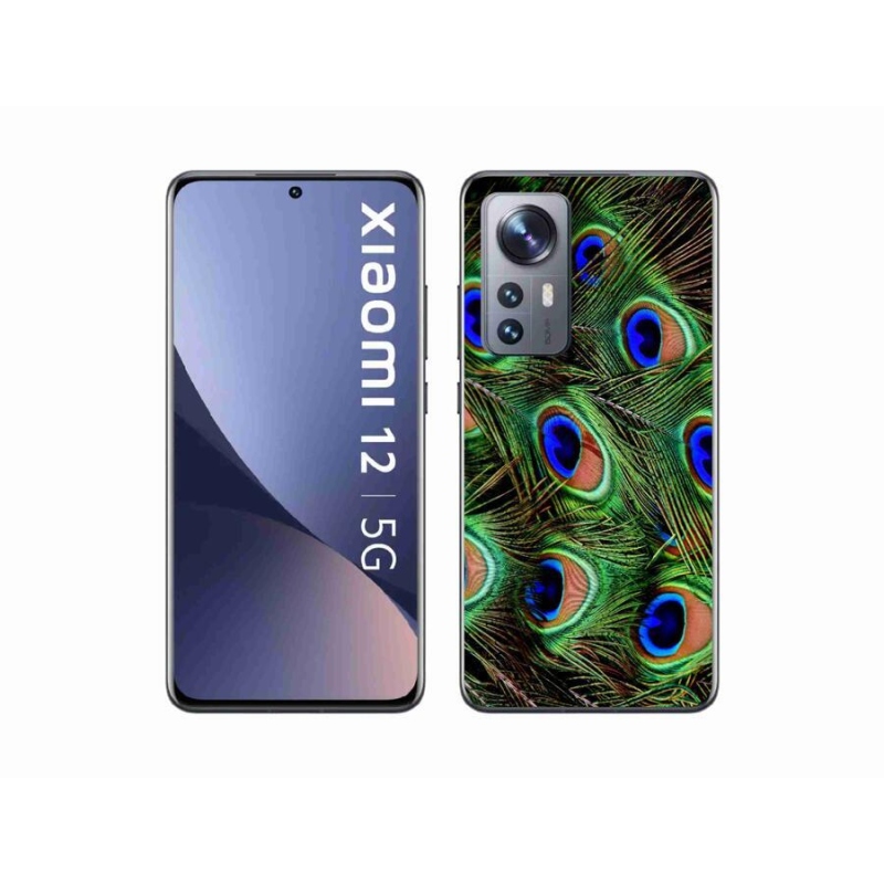 Gél borítás mmCase a Xiaomi 12 - pávatollhoz
