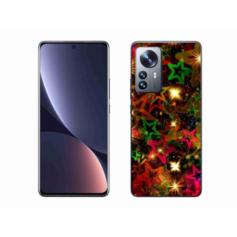 Gél borítás mmCase a Xiaomi 12 Pro-hoz - színes csillagok