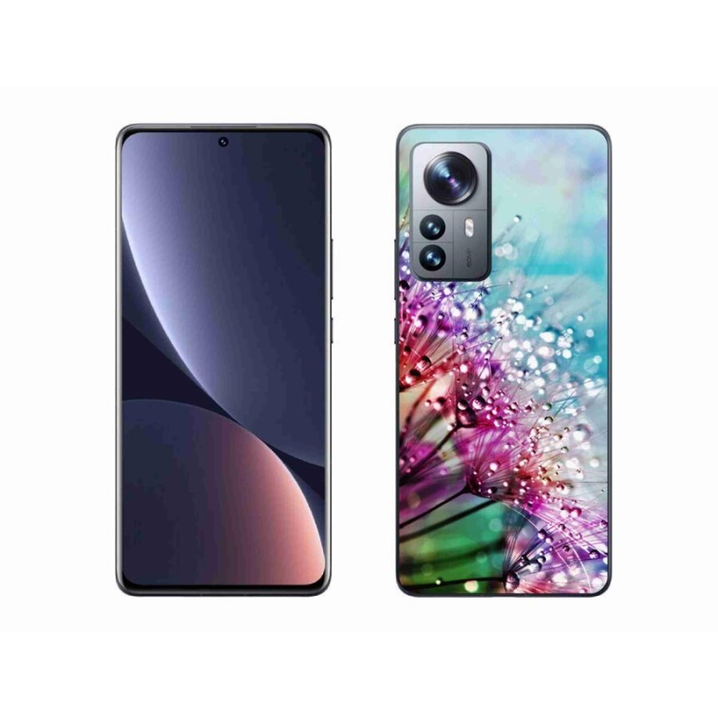 Gél borítás mmCase a Xiaomi 12 Pro számára - színes virágok