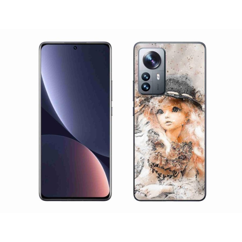 Gél borítás mmCase a Xiaomi 12 Pro-hoz - lány kalapban