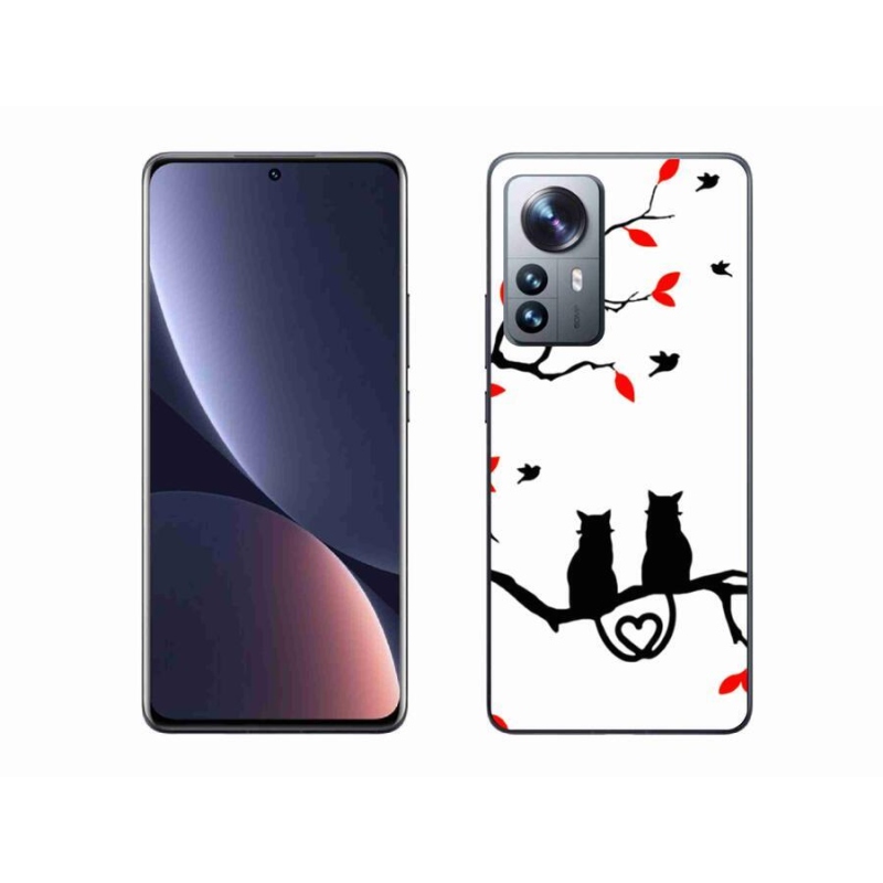 Gél borítás mmCase a Xiaomi 12 Pro számára - macskaszerelem